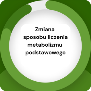 Zmiana w obliczaniu podstawowej przemiany materii w Dine4Fit